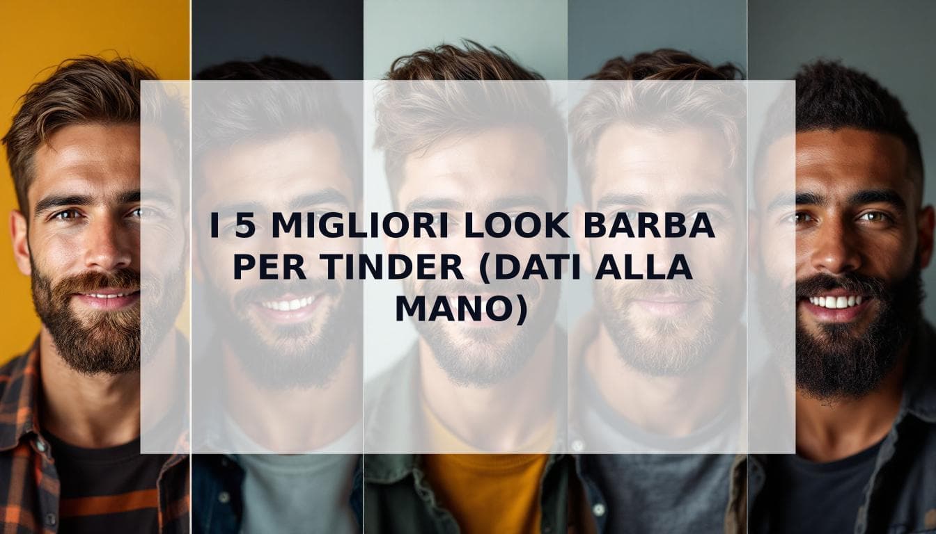 Cover Image for La Guida Definitiva ai Migliori Look Barba per Tinder: 5 Stili Che Ti Fanno Ottenere Più Match
