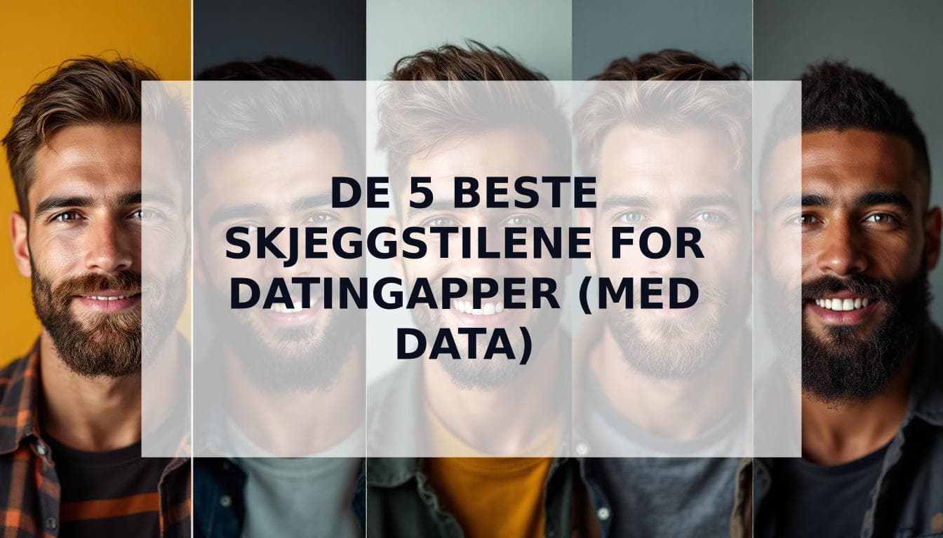 Cover Image for De beste skjeggstilene for datingapper: 5 looks som gir deg flere matcher