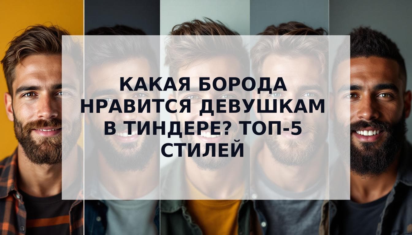 Cover Image for Какая борода нравится девушкам в Тиндере: 5 стилей, которые принесут больше совпадений