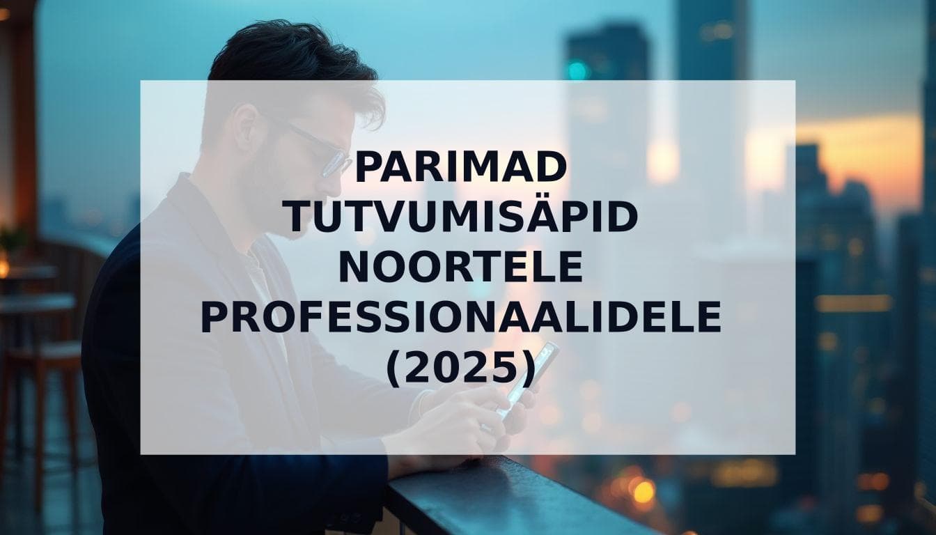 Cover Image for Parimad tutvumisäpid noortele professionaalidele 2025. aastal