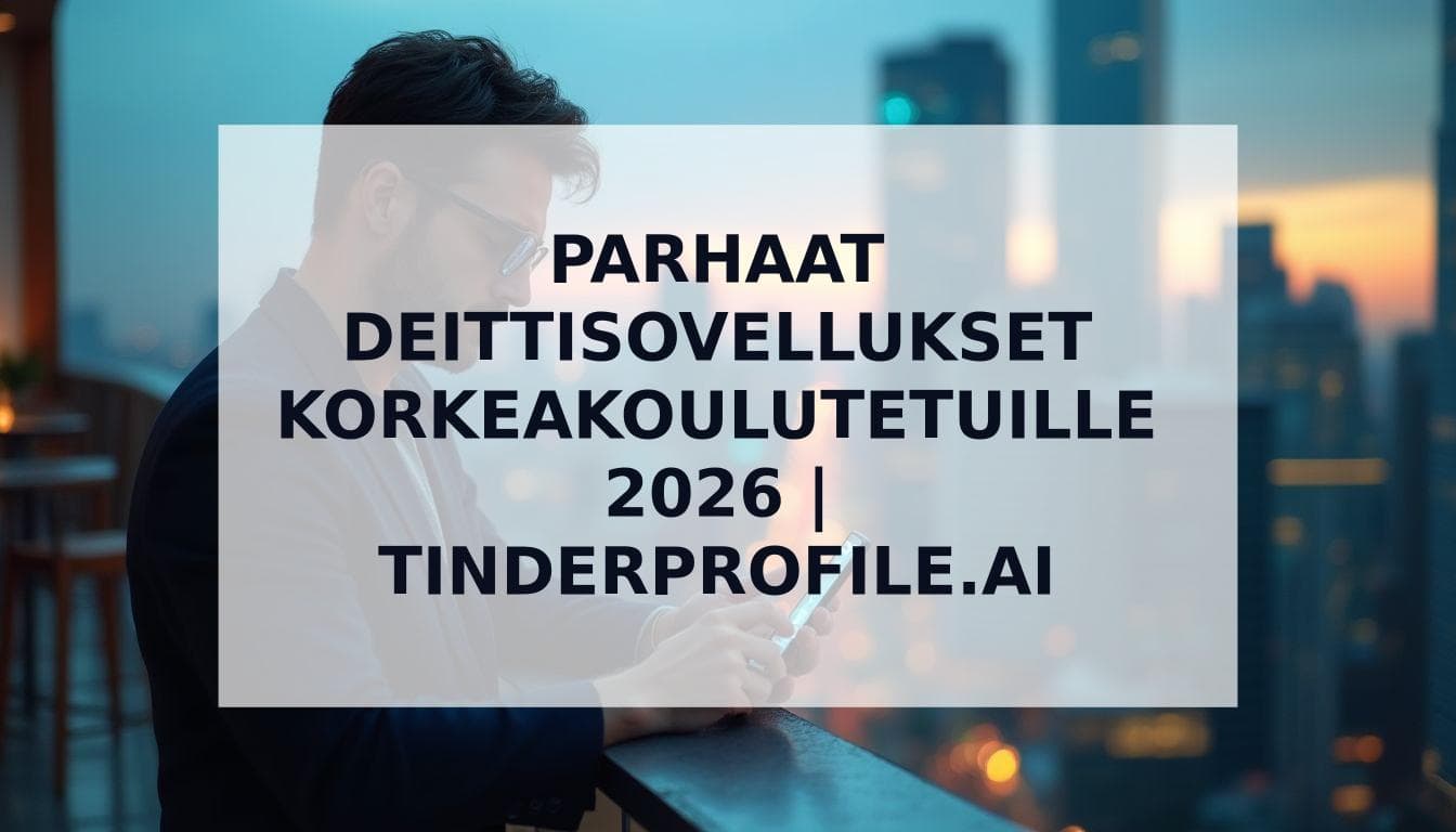 Cover Image for Parhaat Deittisovellukset Nuorille Ammattilaisille Suomessa 2026 – Löydä Kumppani Uran Ohella