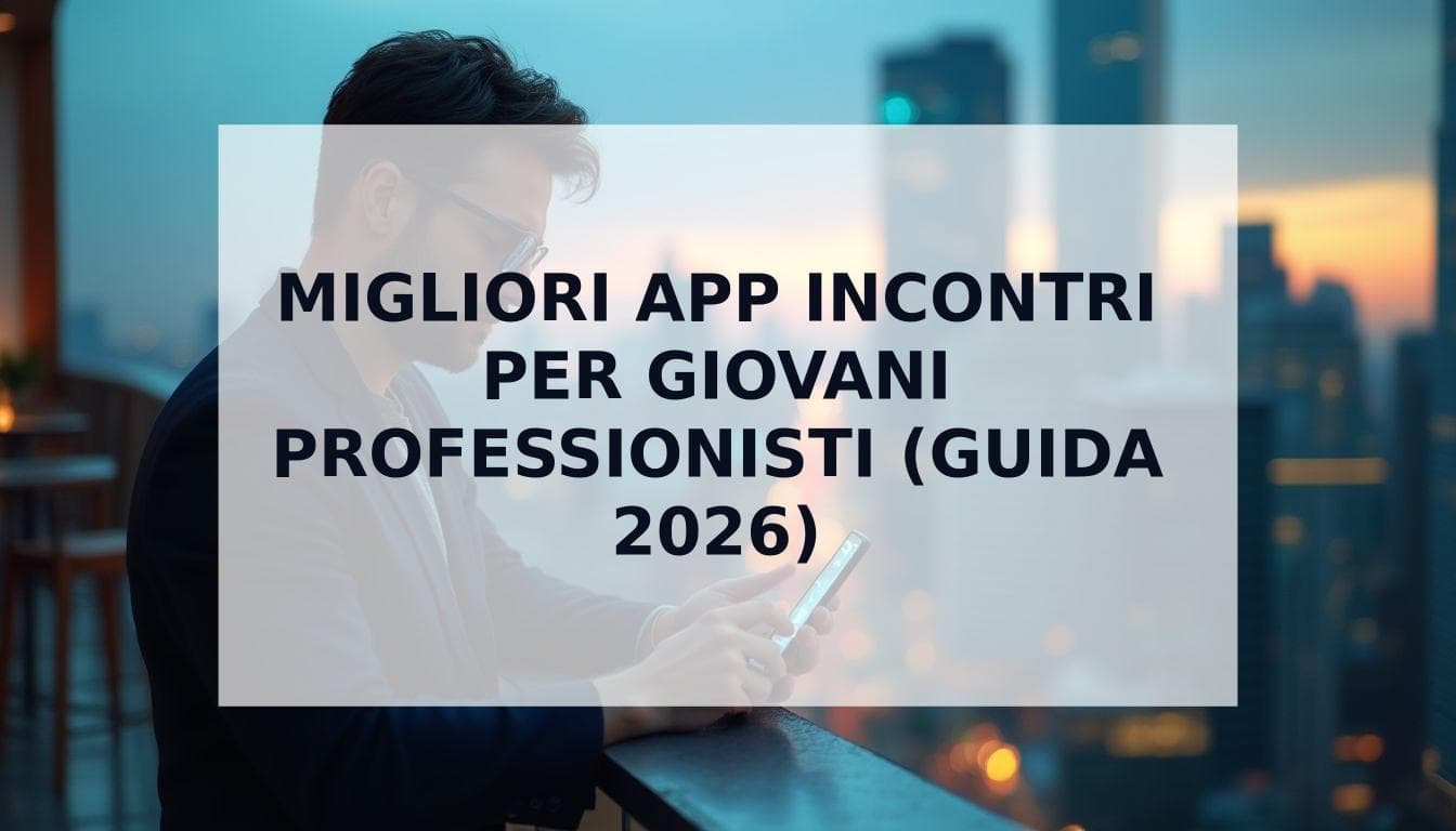 Cover Image for La Guida Definitiva alle Migliori App di Incontri per Giovani Professionisti nel 2026