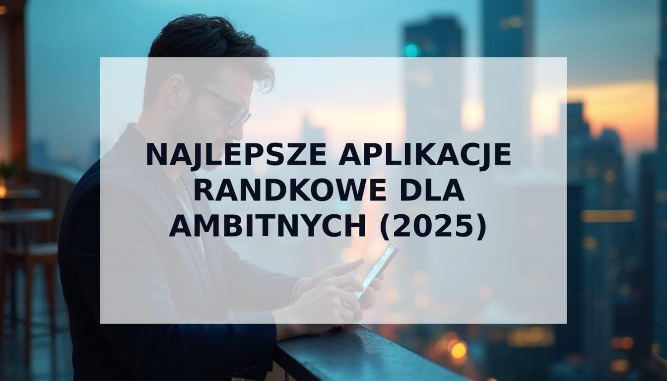 Cover Image for Kompletny przewodnik: Najlepsze aplikacje randkowe dla singli z ambicjami w 2025 roku