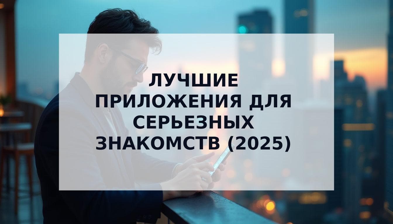 Cover Image for Лучшие приложения для знакомств для серьезных отношений и успешных людей в 2025 году