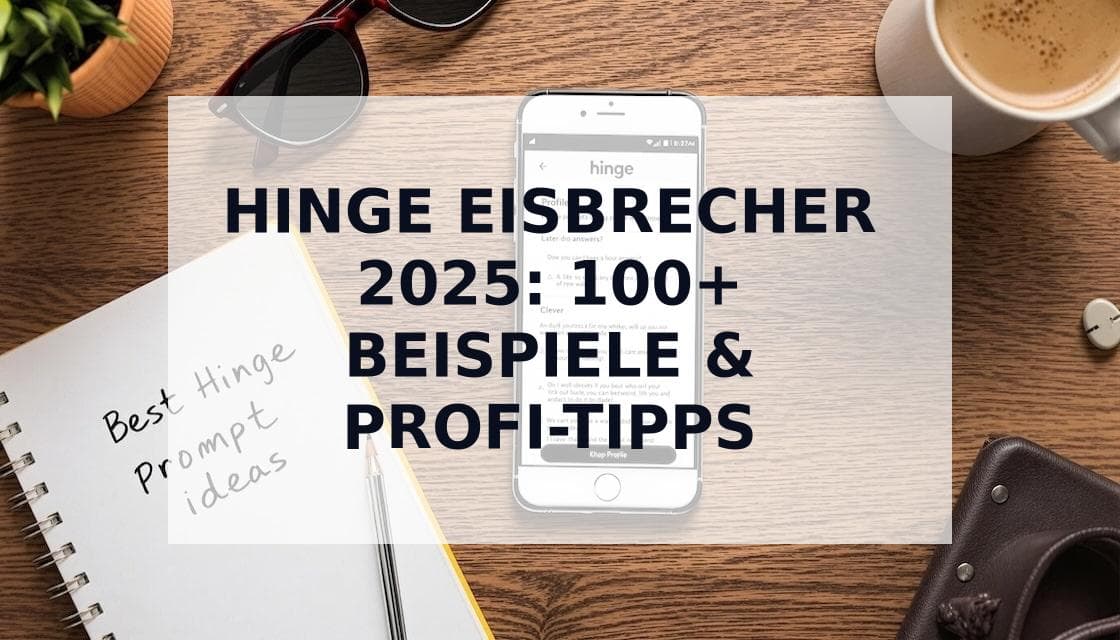 Cover Image for Die besten Hinge Eisbrecher 2025: 100+ Beispiele & Profi-Strategien