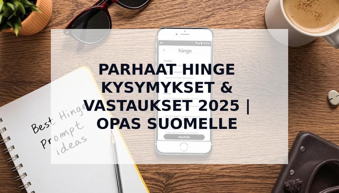 Cover Image for Parhaat Hinge Kysymykset ja Vastaukset 2025: Opas Suomelle