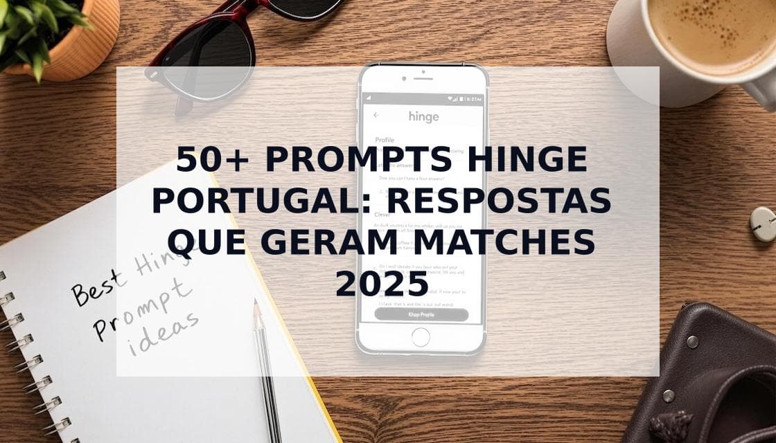 Cover Image for Os 50+ Melhores Prompts Hinge Portugal 2025: Guia Completo