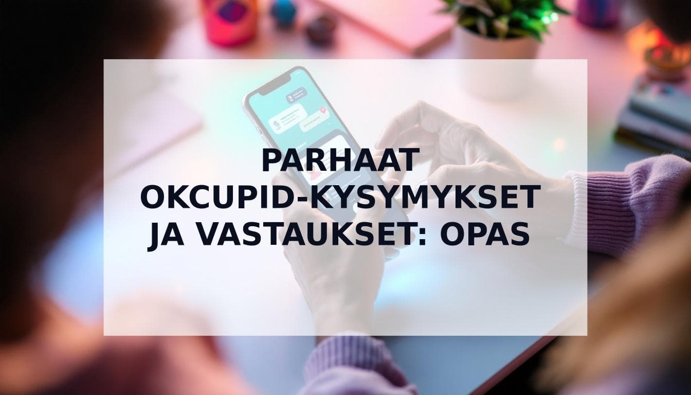 Cover Image for Parhaat OkCupid-kysymykset ja vastaukset: Perimmäinen opas