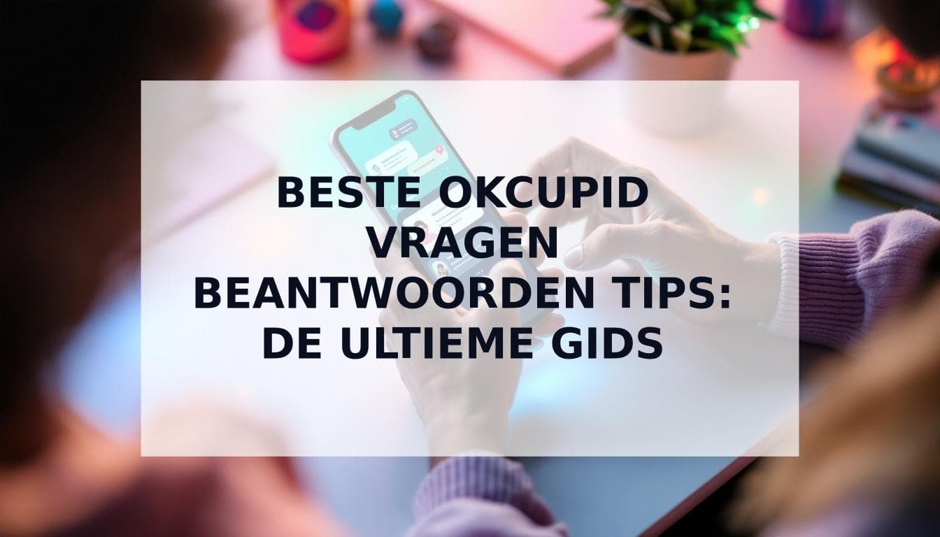 Cover Image for OkCupid Vragen Beantwoorden: De Ultieme Gids voor de Beste Tips