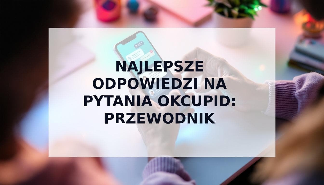 Cover Image for Najlepsze odpowiedzi na pytania OkCupid: Kompletny przewodnik
