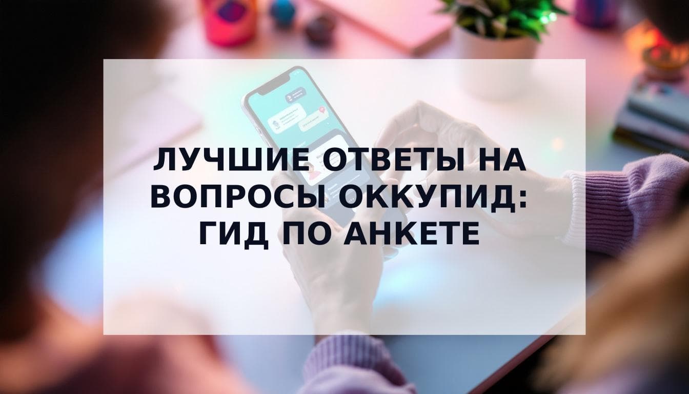 Cover Image for Лучшие ответы на вопросы ОкКупид: Полное руководство
