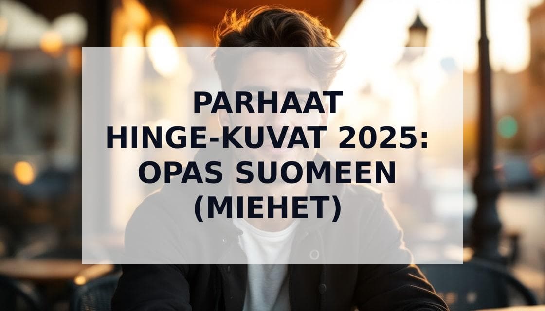 Cover Image for Parhaat Hinge-kuvat 2025: Täydellinen opas suomalaisille miehille