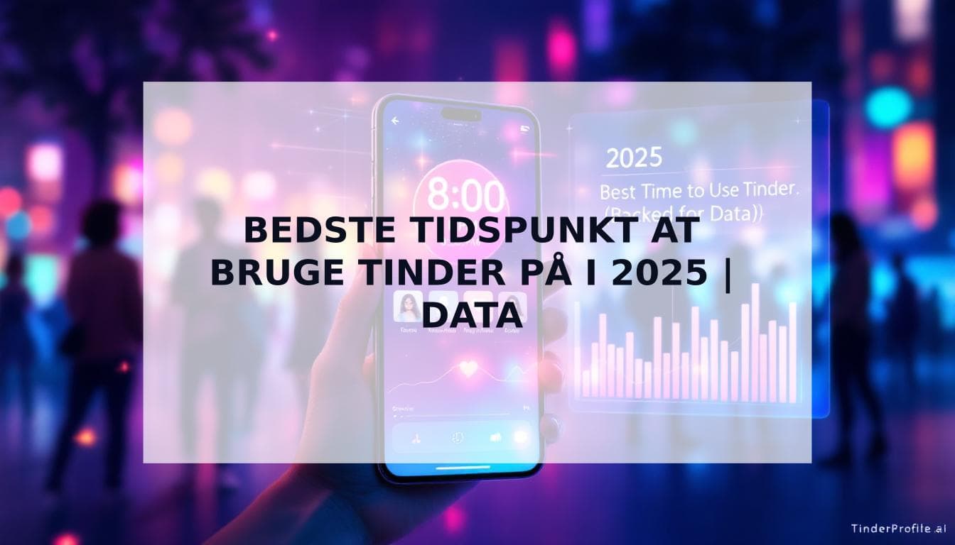 Cover Image for Bedste tidspunkt at bruge Tinder på i 2025 (Ifølge data)