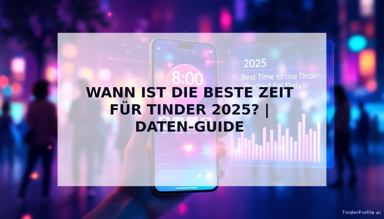 Cover Image for Wann ist die beste Zeit für Tinder in 2025? (Mit Daten belegt)