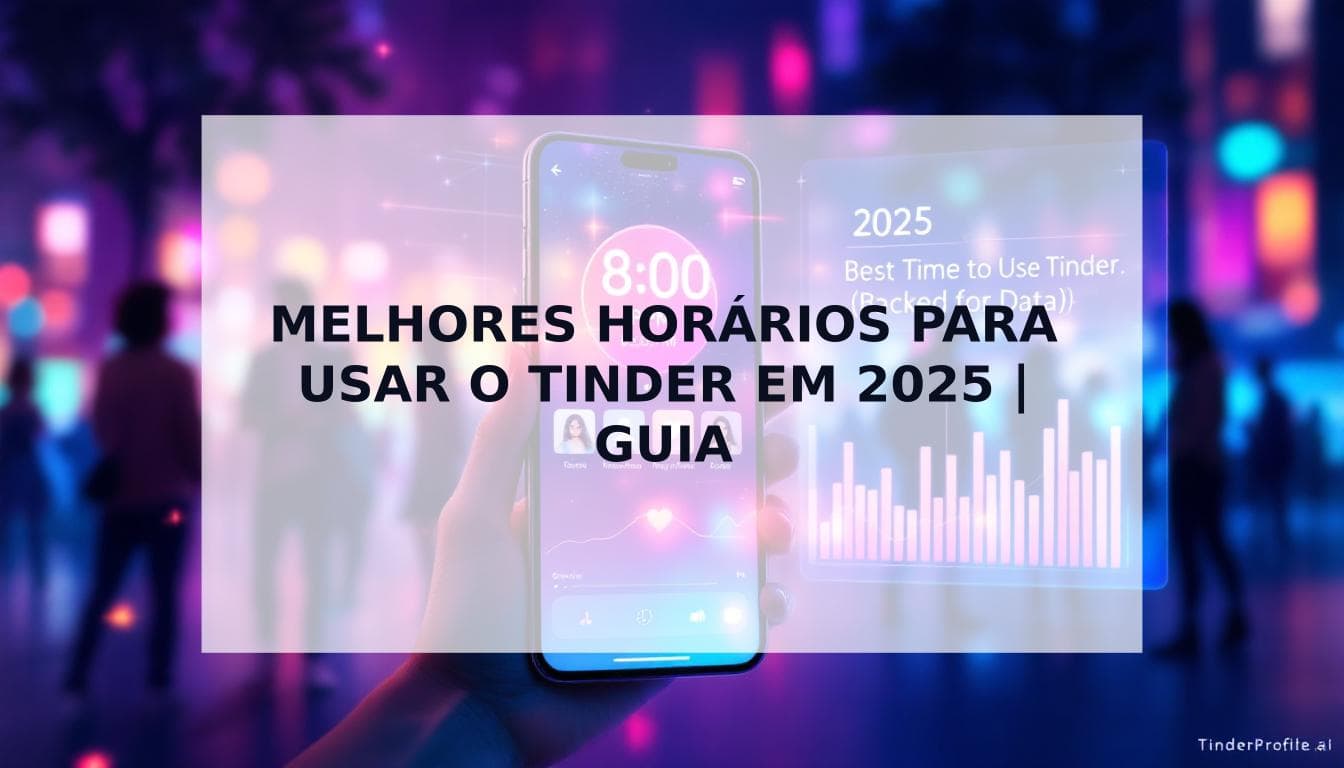 Cover Image for Os Melhores Horários para Usar o Tinder em 2025 (Com Dados)