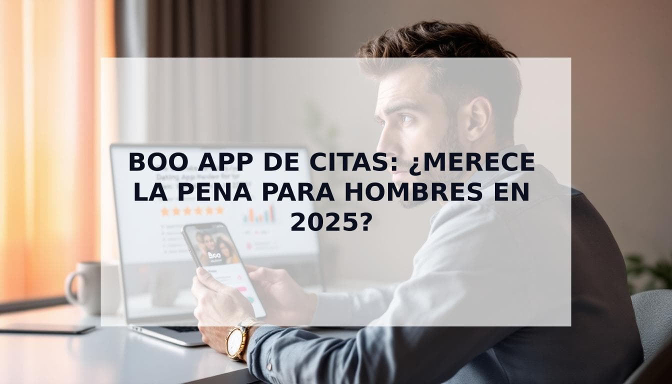 Cover Image for Boo app de citas opiniones: ¿Merece la pena para hombres en 2025?