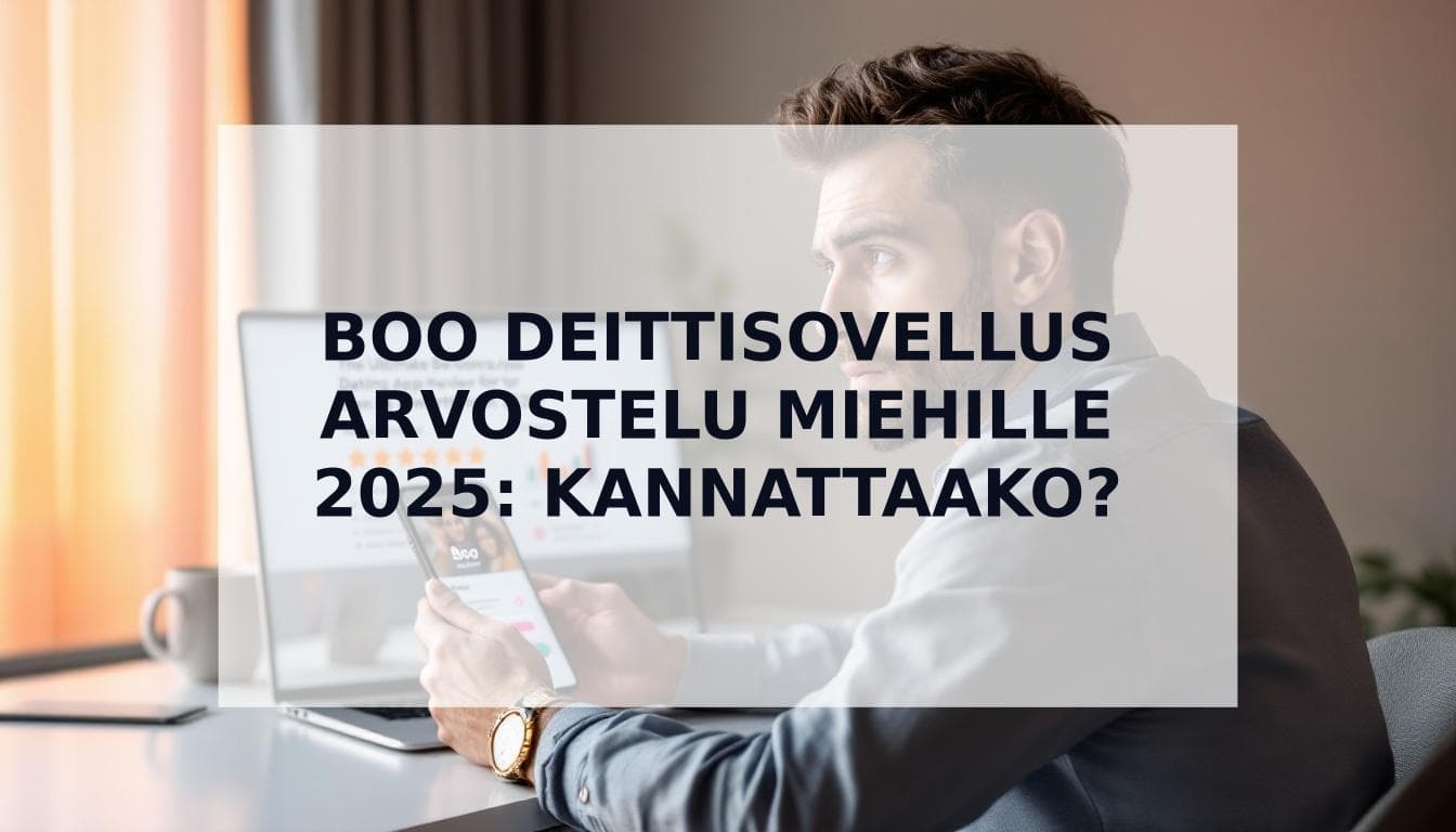 Cover Image for Kattava Boo deittisovellus arvostelu miehille: Kannattaako sitä käyttää 2025?