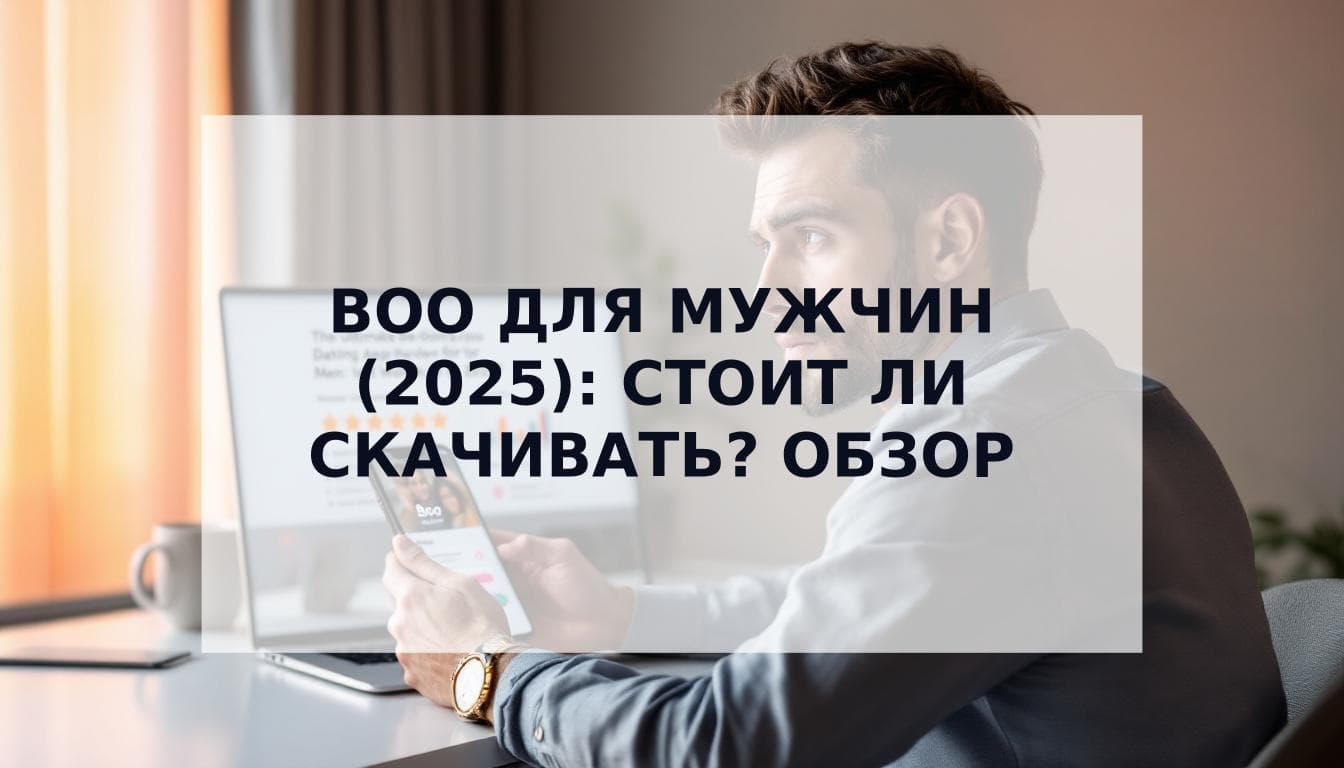 Cover Image for Полный обзор приложения Boo для мужчин: Стоит ли оно того в 2025 году?