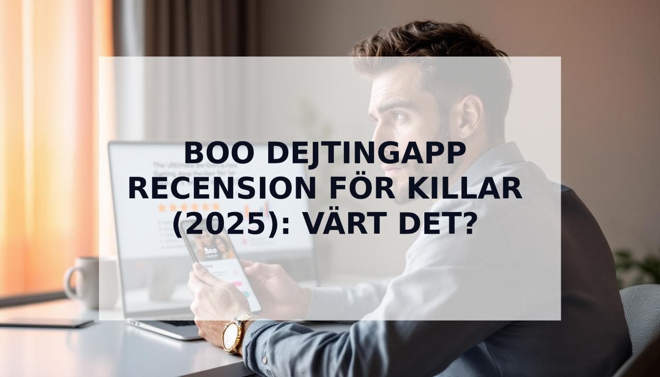 Cover Image for Den Ultimata Boo Dejtingapp Recensionen för Killar: Ăr den vĂ€rd det 2025?