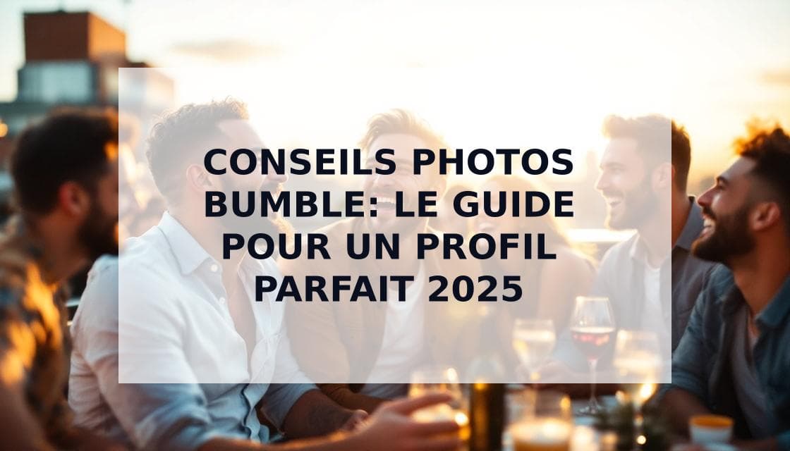 Cover Image for Conseils Photos Bumble : Le Guide Ultime pour un Profil Irrésistible