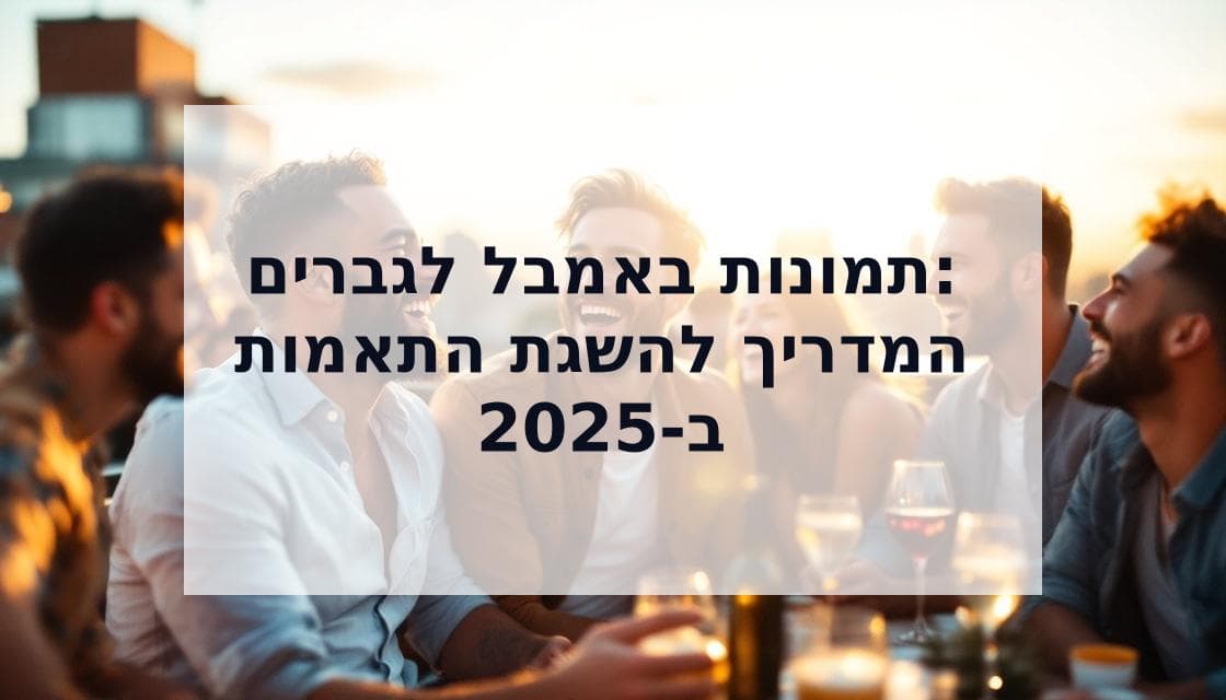 Cover Image for מדריך תמונות באמבל המקיף: כיצד לבחור תמונות שיביאו לכם יותר התאמות