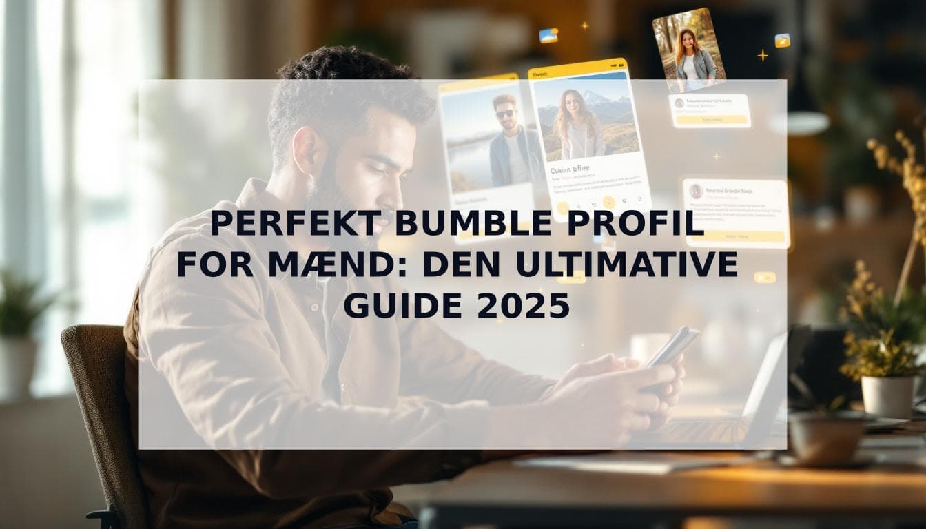 Cover Image for Den Ultimative Guide til at Lave en Perfekt Bumble Profil for Mænd (2025)
