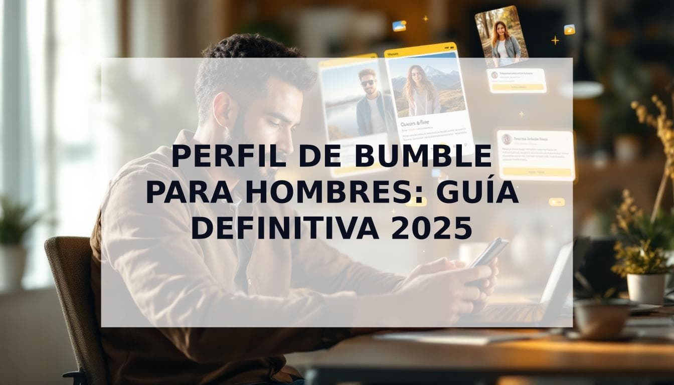 Cover Image for La Guía Definitiva para Crear un Perfil de Bumble para Hombres Perfecto (2025)