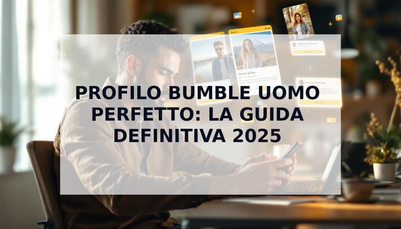 Cover Image for La Guida Definitiva per Creare un Profilo Bumble Uomo Perfetto (2025)