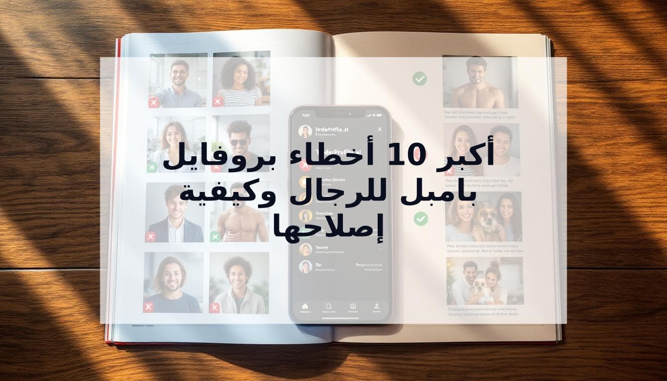 Cover Image for أكبر 10 أخطاء بروفايل بامبل يرتكبها الرجال (وكيفية إصلاحها لتحقيق النجاح)