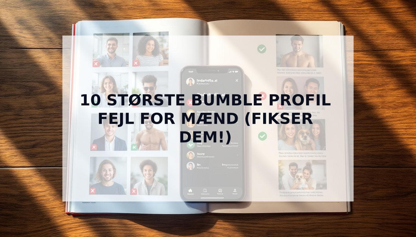 Cover Image for De 10 største Bumble profil fejl for mænd (og hvordan du fikser dem)