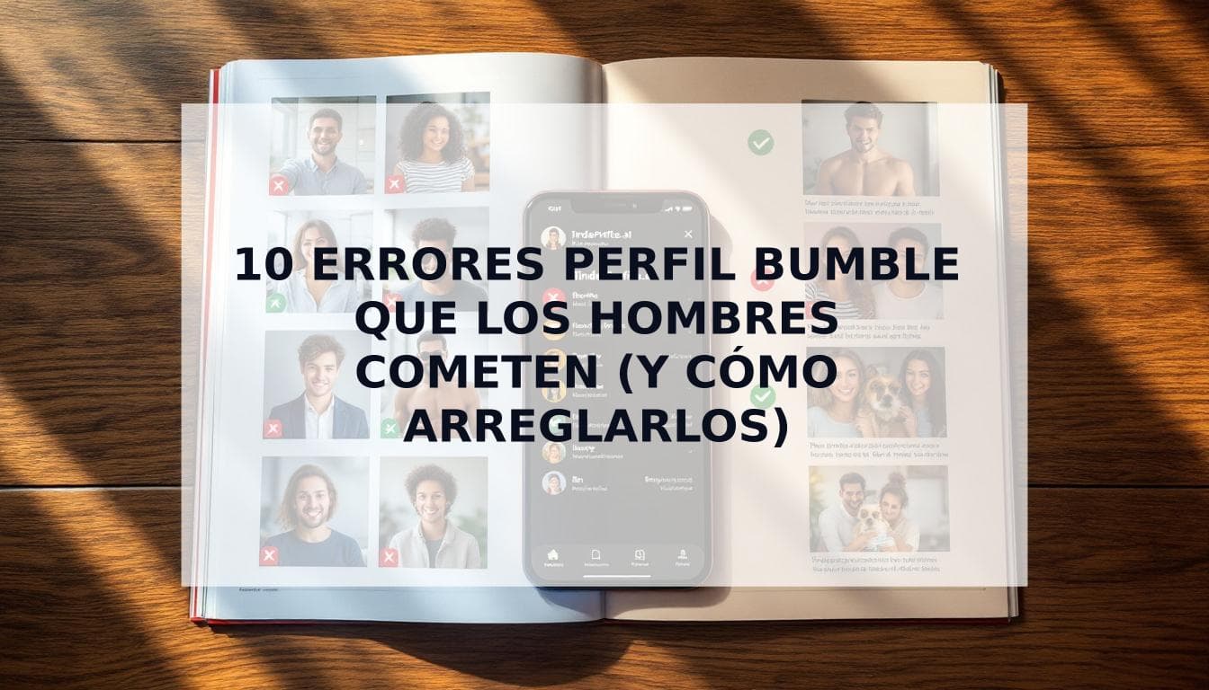 Cover Image for Los 10 mayores errores de perfil de Bumble que cometen los hombres (y cómo solucionarlos)