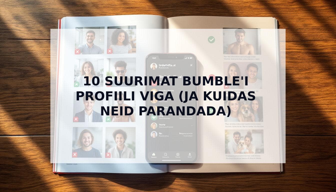 Cover Image for 10 suurimat Bumble'i profiili viga, mida mehed teevad (ja kuidas neid parandada)