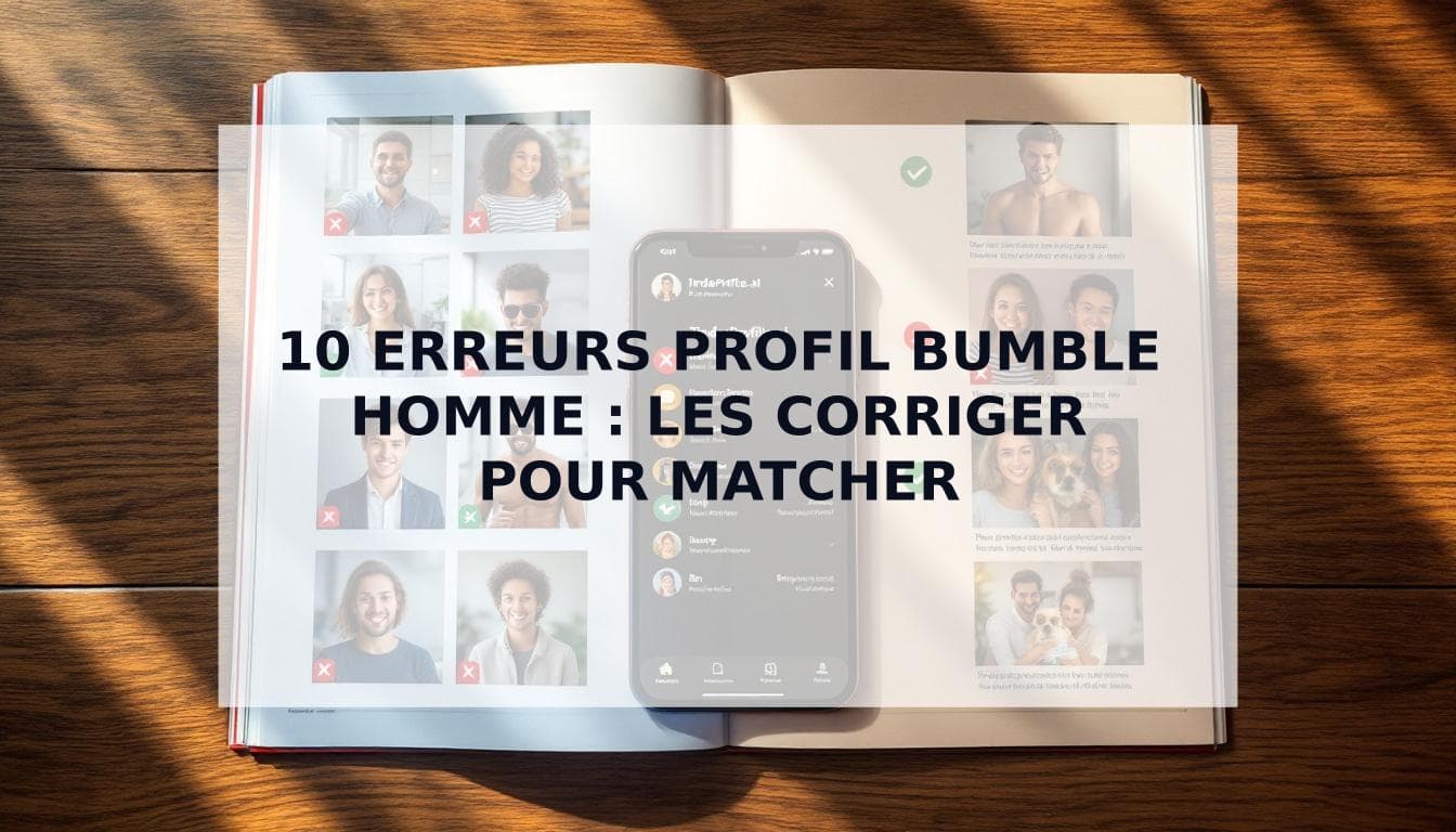 Cover Image for Les 10 erreurs de profil Bumble homme à éviter absolument (et comment y remédier)