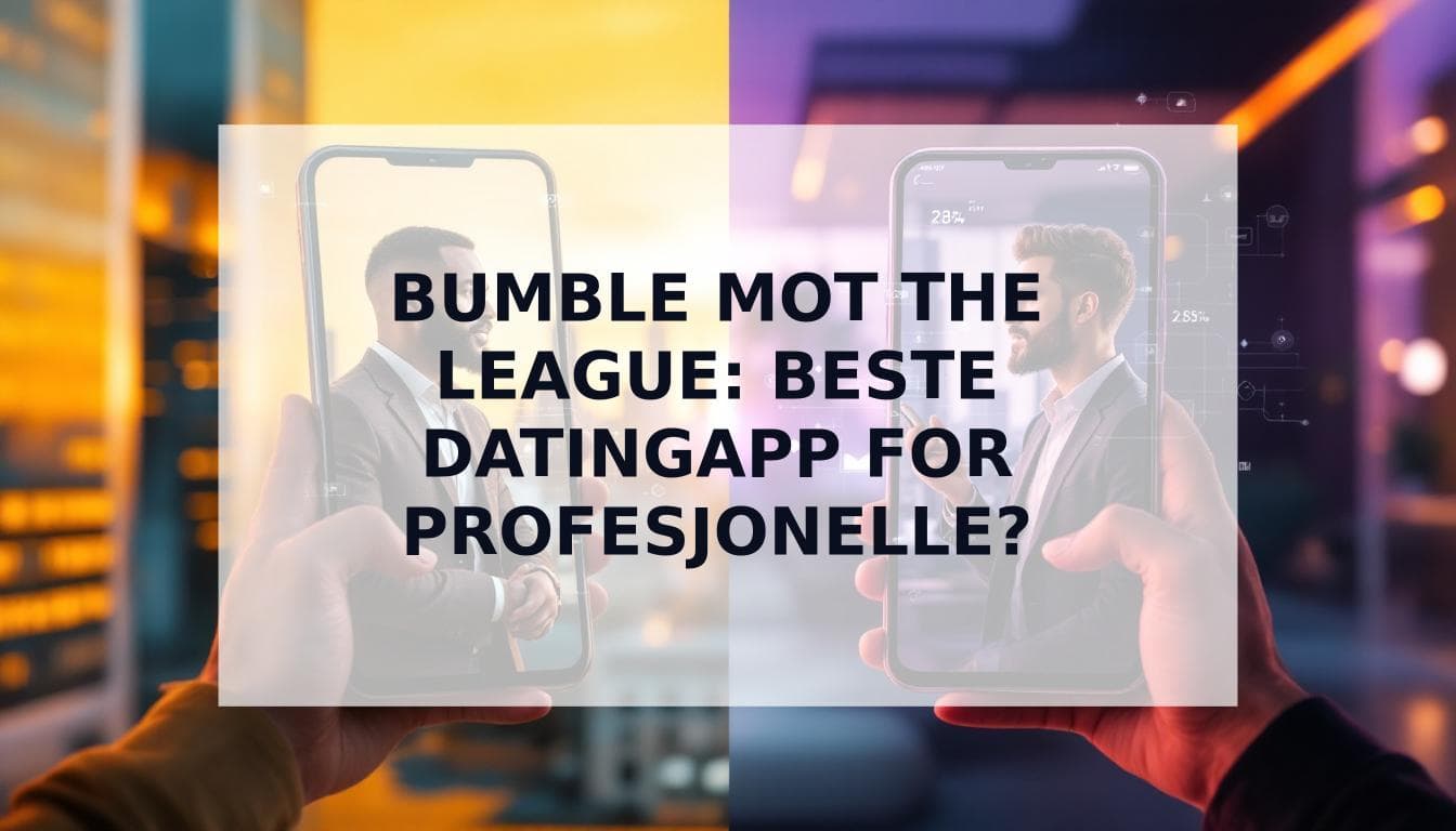 Cover Image for Bumble mot The League: Hvilken datingapp er best for profesjonelle menn i 2026?