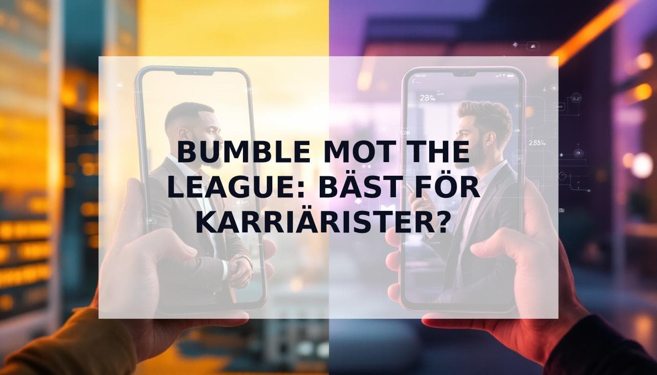 Cover Image for Bumble mot The League: Vilken app Àr bÀst för karriÀrister 2026?