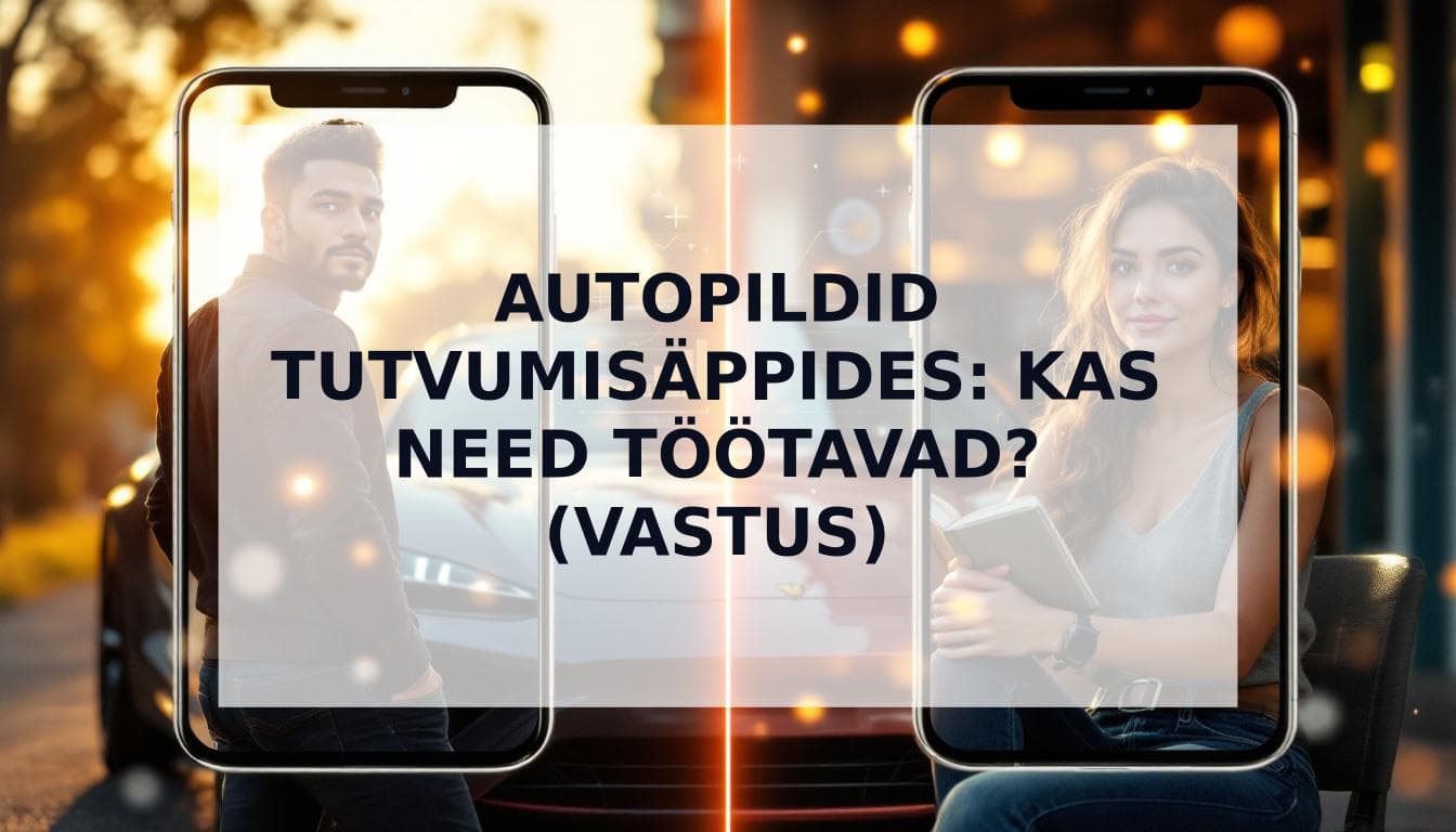 Cover Image for Suur vaidlus: Kas **autopildid tutvumisäppides** on hea mõte? (Andmetega toetatud vastus)