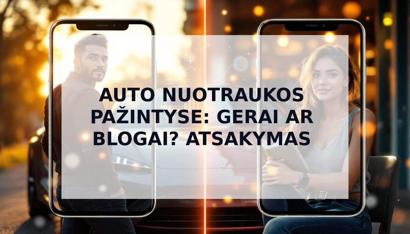 Cover Image for Didžioji diskusija: Ar <strong>auto nuotraukos pažinčių profilyje</strong> yra gera idėja? (Atsakymas, paremtas duomenimis)
