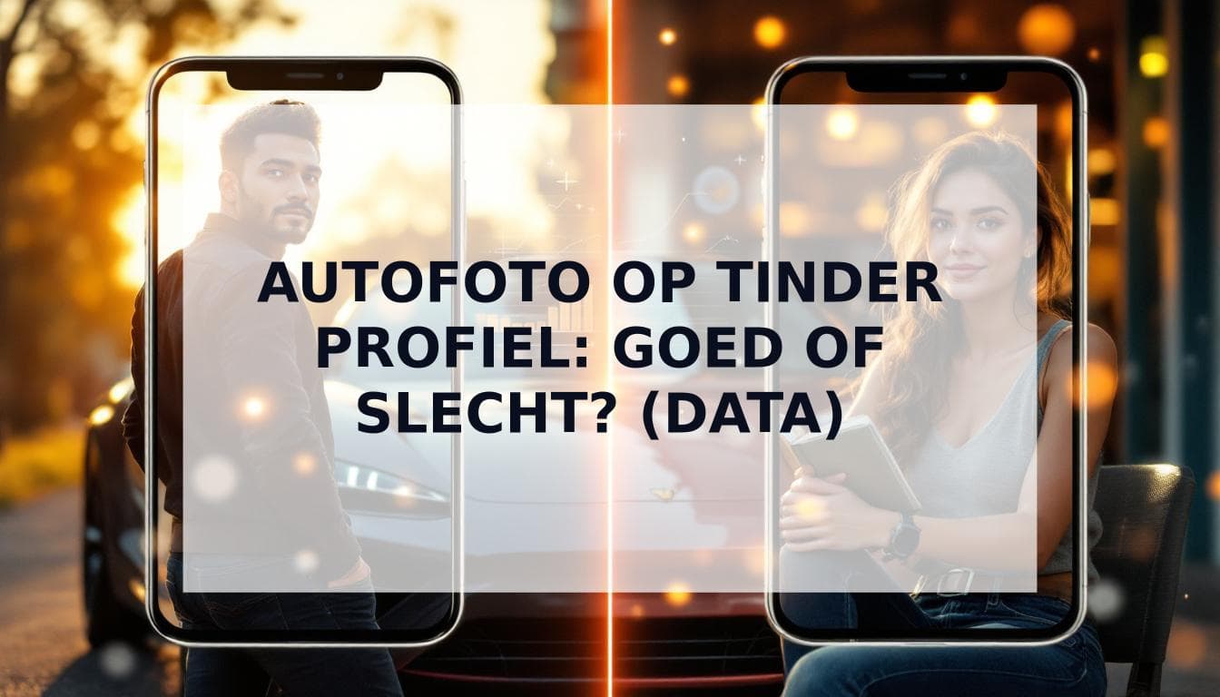 Cover Image for Het Grote Debat: Wel of geen autofoto op je Tinder profiel? (Het data-gedreven antwoord)