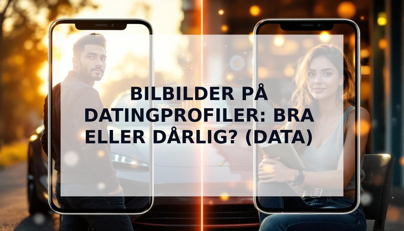 Cover Image for Den store debatten: Burde du bruke bilder med bil på datingprofiler? (Svaret basert på data)