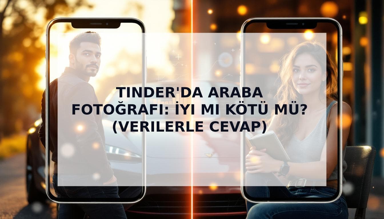Cover Image for Tinder'da Araba Fotoğrafı Kullanmak: Büyük Hata mı, Akıllıca Bir Hamle mi? (Verilere Dayalı Cevap)