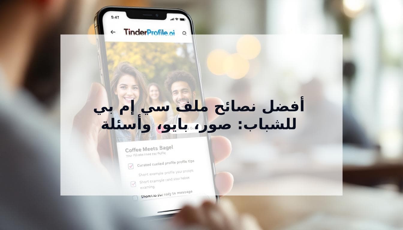 Cover Image for الدليل الشامل لملفك الشخصي في كوفي ميتس باجل: نصائح، صور، وأسئلة تجذب لك شريك الحياة