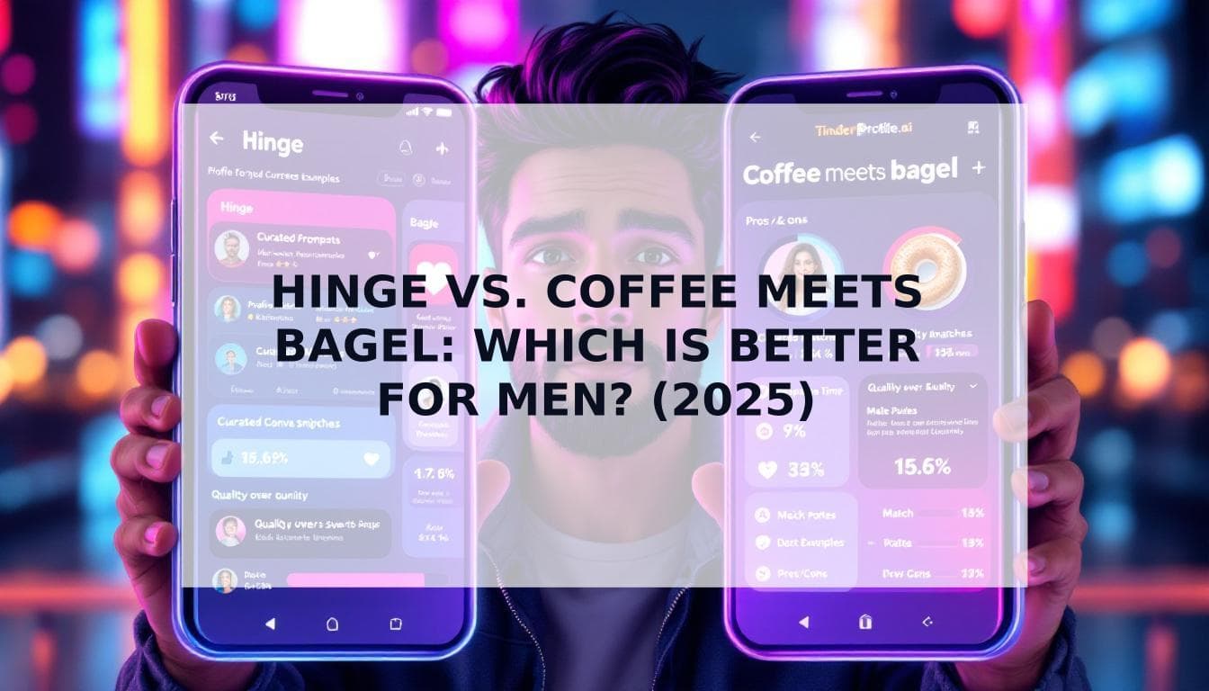 Cover Image for Hinge vs. Coffee Meets Bagel: Which Dating App is Better for Men in 2025?