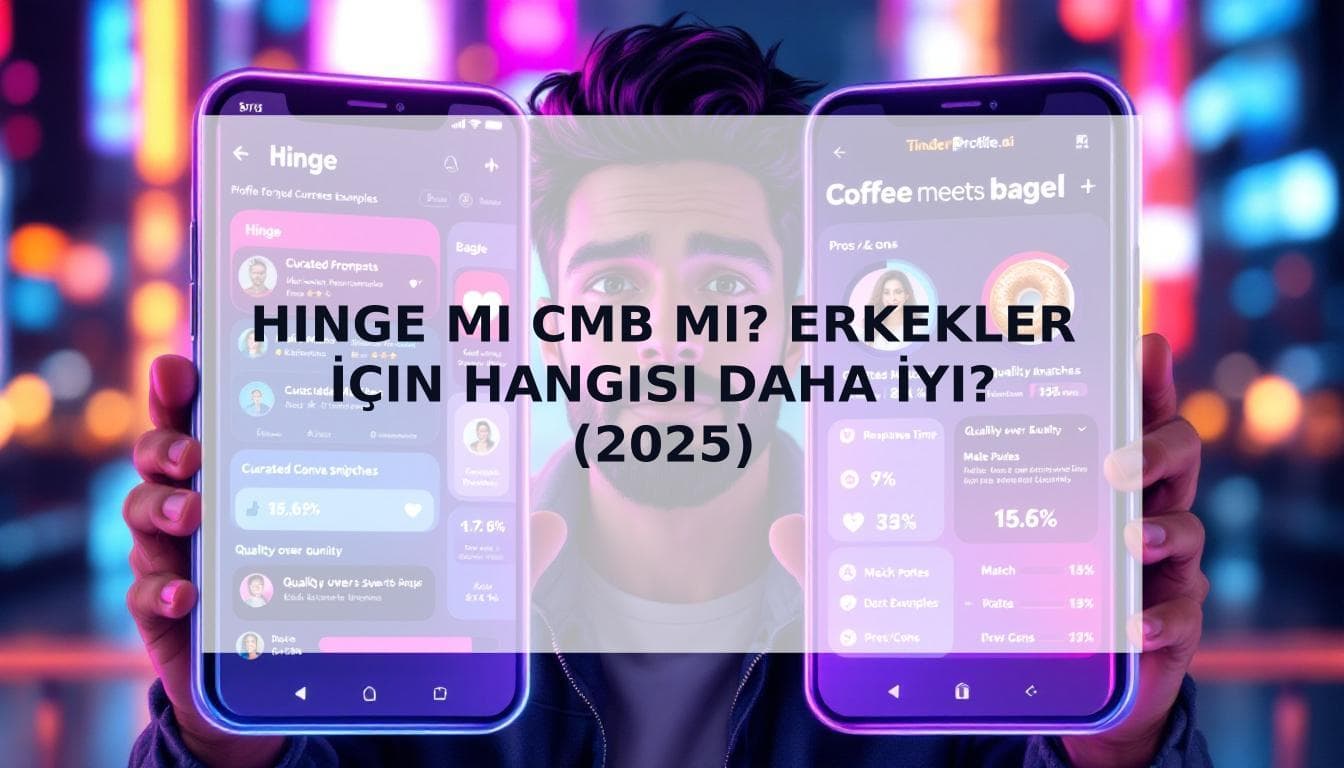 Cover Image for Hinge mi Coffee Meets Bagel mı: 2025'te Erkekler İçin Hangi Flört Uygulaması Daha İyi?