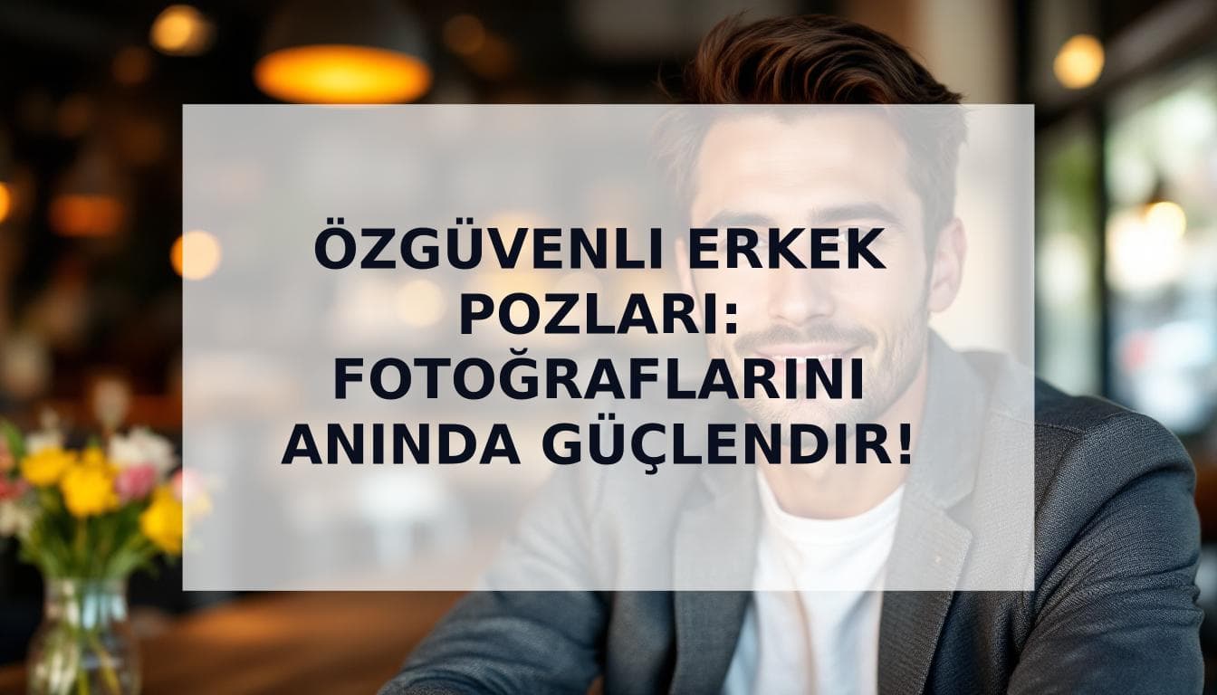 Cover Image for Fotoğraflarda Özgüvenli Görünmek: Erkekler İçin 10 Kanıtlanmış Teknik