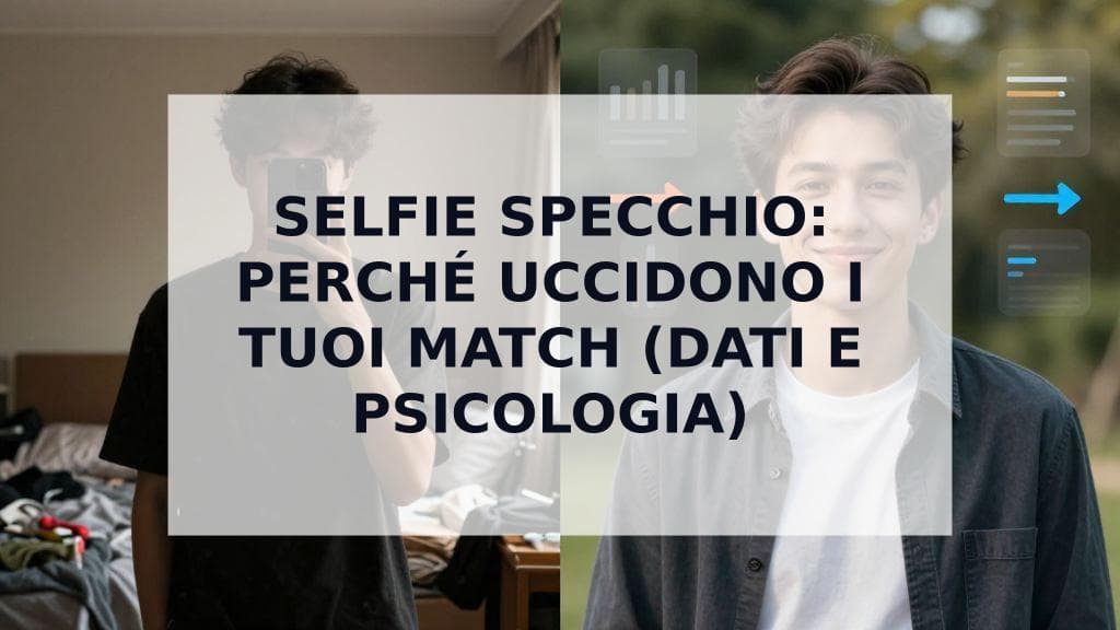 Cover Image for I selfie specchio nel tuo profilo dating ti stanno costando match. Ecco perché.