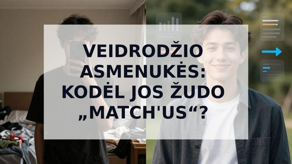 Cover Image for Veidrodžio asmenukė pažinčių programėlėje: kodėl ji tau kainuoja „match'us“ (pagrįsta duomenimis)