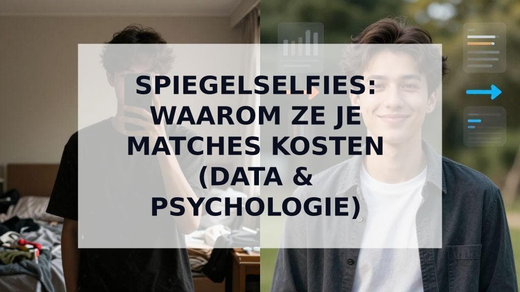 Cover Image for Spiegelselfies op dating apps kosten je matches. Dit is de data-backed reden waarom.