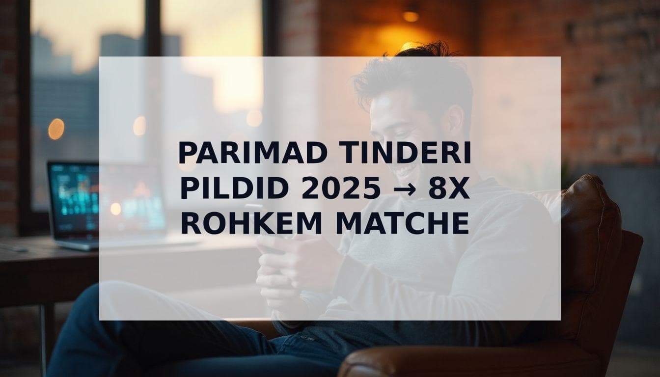Cover Image for Parimad Tinderi Pildid 2025: Kuidas Saada 8x Rohkem Matche Andmepõhiste Fotodega