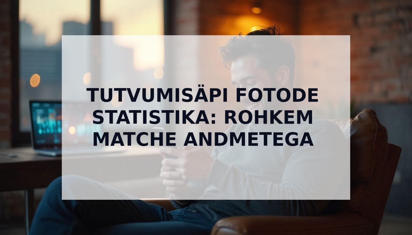 Cover Image for Tutvumisäpi fotode statistika: 10 andmetepõhist fotot, mis toovad rohkem matche