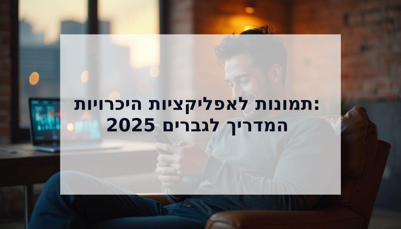 Cover Image for תמונות לאפליקציות היכרויות: 10 סוגי תמונות מוכחים שמשיגים יותר מאצ'ים לגברים